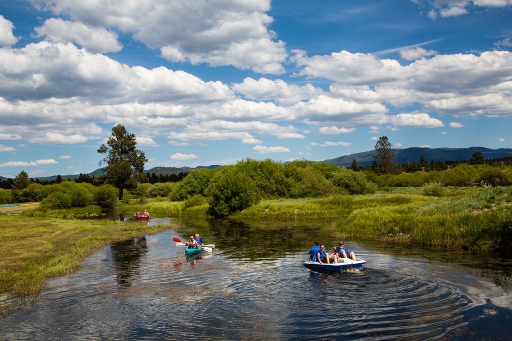 Bend-Sunriver Camping Resort Studio Cabin 6 ภายนอก รูปภาพ